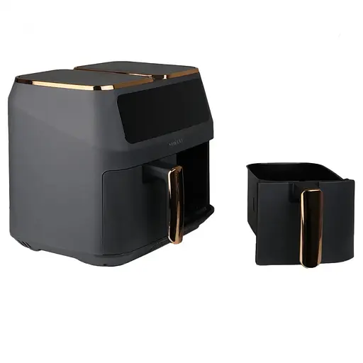 Аерофритюрниця безмасляна Sokany SK-ZG-803 8л електрична з сенсорним керуванням, таймер 2800Вт - фото 3