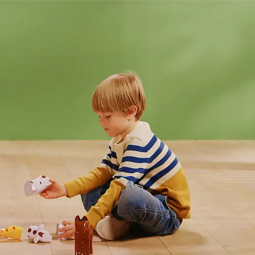 Магнітний пазл тварин Klein, 4 шт (0071) - фото 5