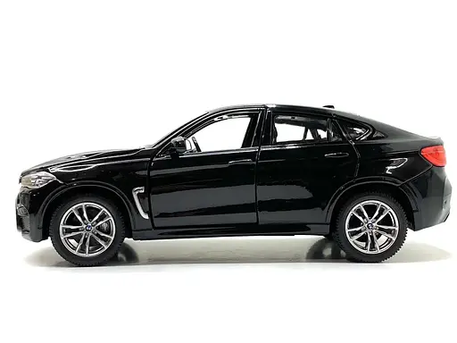Машинка коллекционная металлическая BMW X6M Rastar 56600 1:24 черный