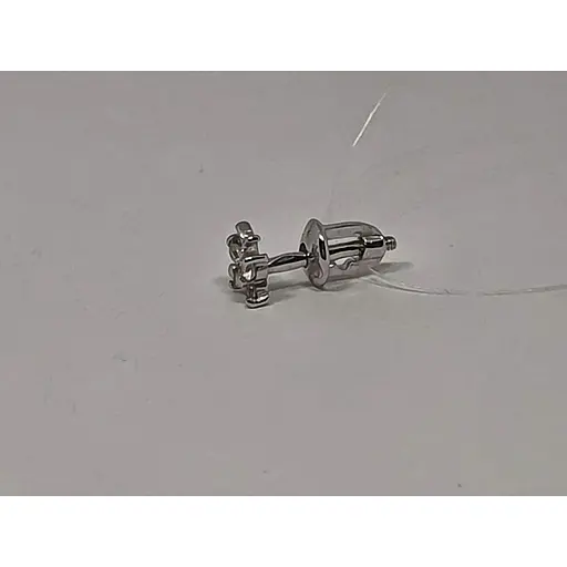 Срібна сережка Dear Метелик з фіанітом. 3010.1С - фото 2