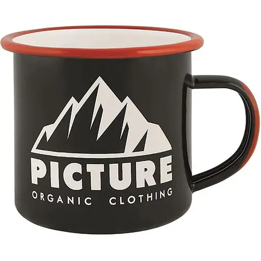 Кружка Picture Organic Sherman Black Matt (1012-ACC104B)