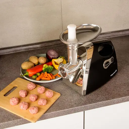 Электромясорубка ViLgrand V203-BRMG Black - фото 5