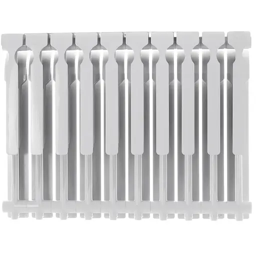 Радіатор секційний Integral 100 Aluminium-500 / Ціна за 1 секцію IN0006, Білий - фото 2