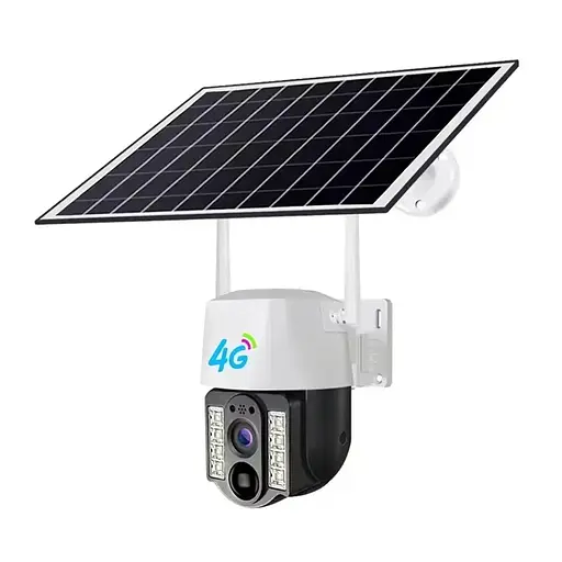 4G камера видеонаблюдения Nectronix VC3-G автономная уличная поворотная PTZ с солнечной панелью