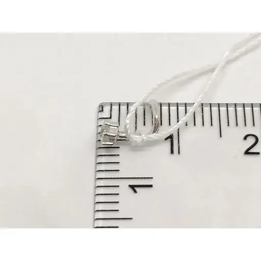 Золотая серьга-пирсинг Favoritum в нос с фианитом. 311141_Б - фото 4