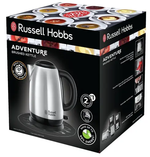 Электрочайник Russell Hobbs 23912-70 Adventure (6452502) - фото 3