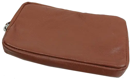 Невелика шкіряна сумка для телефону UP2 Fashion коричнева sum0028776 - фото 7