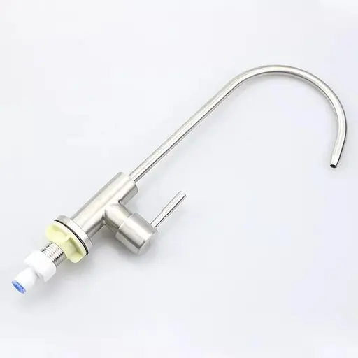 Кран-фасетка под фильтр Wezer EKO4F-13 Нержавеющая сталь - фото 3