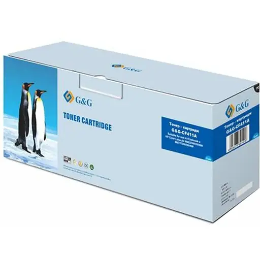 Картридж GG до HP LJ Pro M452dn/M452nw/M477fdn/ M477fdw/M477fnw Cyan teh0015326 - фото 1