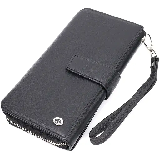 Шкіряний жіночий гаманець ST Leather 10.5х20х3 см acs0026959 - фото 1