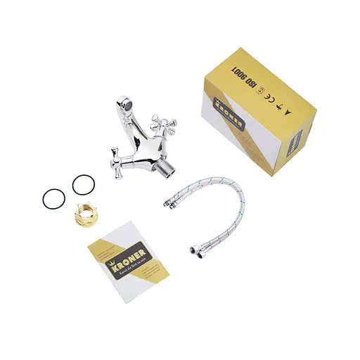 Змішувач для раковини Kroner KRM Rhein - C010 (CV018074) - фото 5