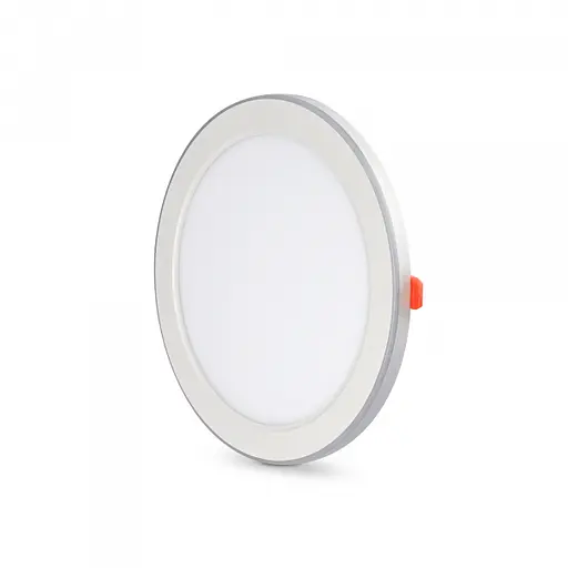 LED світильник вбудований з декоративною підсвіткою VIDEX DL4R 18W+6W 5000K+2700K 220V - фото 2