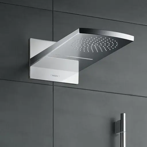 Верхний душ Hansgrohe Raindance Rainfall 180 2jet хром 28433000, Хром - фото 2