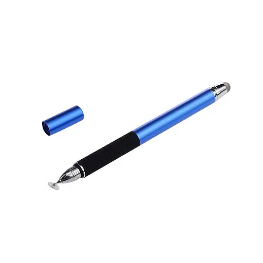 Стилус емкостный, высокоточный Jot Pro двусторонний, алюминиевый, со вставкой, синий - фото 3