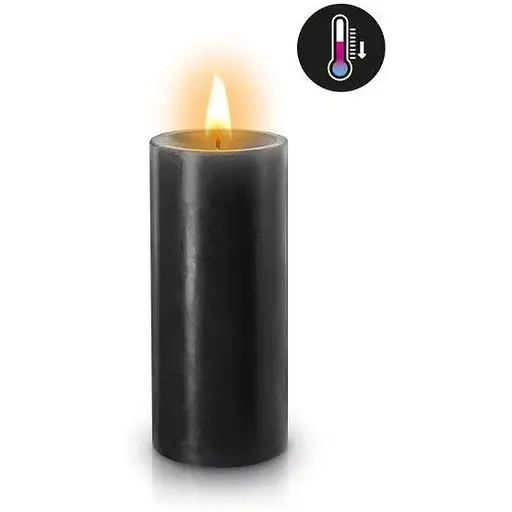 БДСМ-свічка низькотемпературна Fetish Tentation SM Low Temperature Candle Black - фото 2