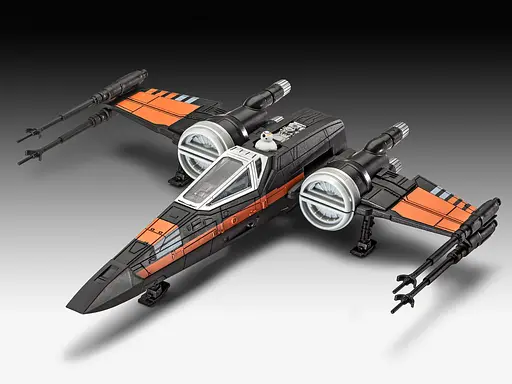 Интерактивный конструктор Истребитель X-wing Звездные войны со звуком Revell 06564 - фото 3