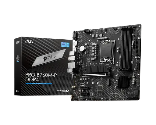 Материнская плата MSI B760M-P Pro LGA 1700 (PRO B760M-P) Б/У - фото 1