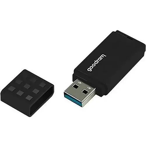Флеш накопитель USB 64Gb Goodram UME3 черный USB 3.2 Gen 1 до 60/20 МБ/с (UME3-0640K0R11) - фото 1