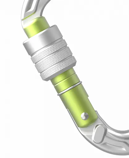 Карабин Edelrid HMS Strike Screw II Silver (1017-737690000060) - фото 2