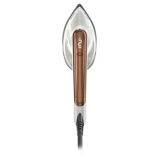 Sencor Отпариватель компактный, 1800Вт, 180мл, постоянный пар - 25гр, керамическая подошва, бело-коричневый - фото 2