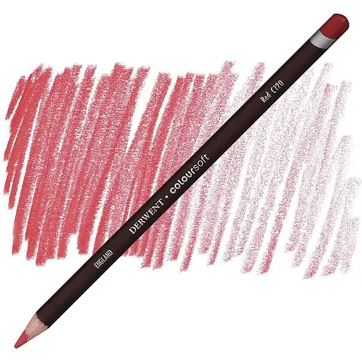 Карандаш цветной Derwent Coloursoft С120 Красный