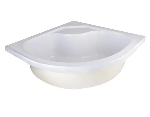 Набор Lidz Душевая кабина Latwa SC80x80.SAT.HIGH.GR полукруглая, стекло тонированное 4 мм + Душевой поддон Kapielka ST80x80x41, с панелью - фото 10