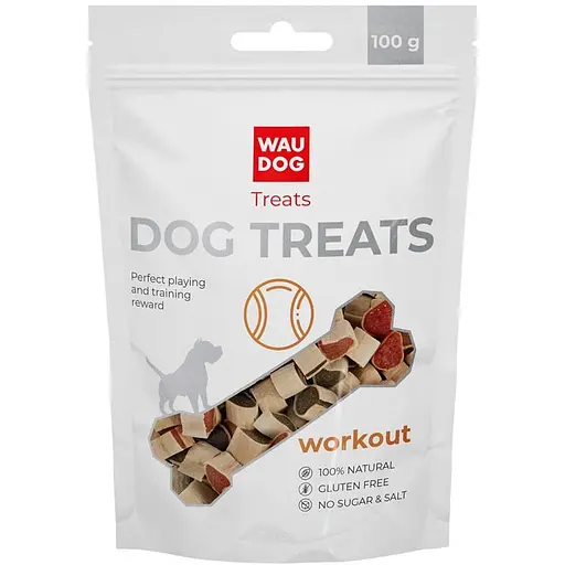 Ласощі для собак Waudog Treats Кольорові курячі суші 100 г - фото 1