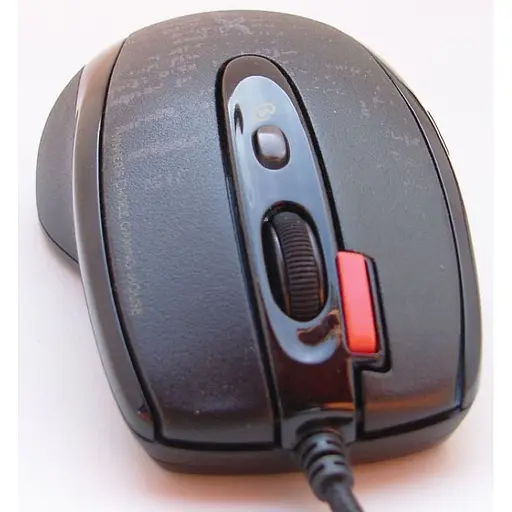 Миша A4Tech F5 USB Mystic Black - фото 3
