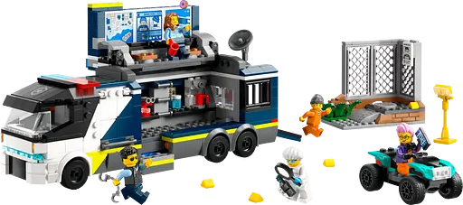 Уцінка. Конструктор LEGO City Пересувна поліцейська криміналістична лабораторія 674 деталі (60418) - фото 2