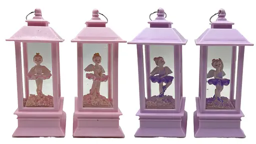 Ліхтар декоративний Балерина-янгол, зі світловими ефектами, LED (В асортименті) - фото 3