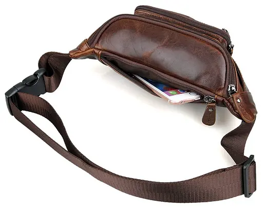 Чоловіча шкіряна сумка Vintage 25,5х13 см sum0012704 - фото 3