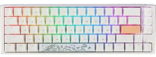 Клавіатура Ducky One 3 SF Cherry MX Brown RGB White UA (DKON2167ST-BUAPXPWWWSC1) - фото 1