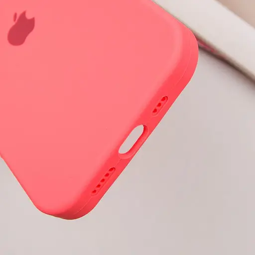 Чехол Epik Silicone Case Full Protective AA для Apple iPhone 16 Plus 6.7 Арбузный/Watermelon red - фото 6