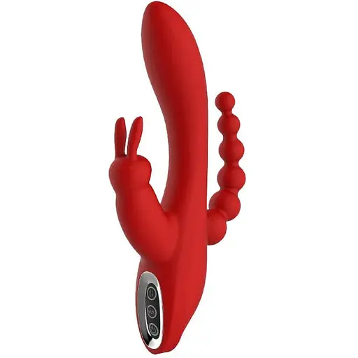 Вібратор-кролик Dreamtoys Hera 21 см червоний