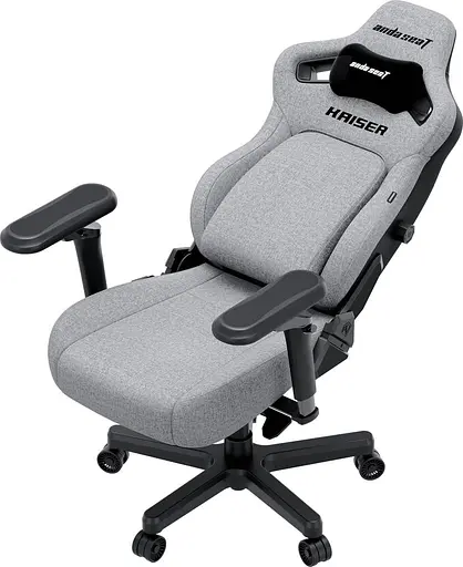 Игровое кресло Anda Seat Kaiser 4 V2 Ash Grey Fabric Size XL (AD12YDDC-XLL-20-G-CF-03) - фото 6
