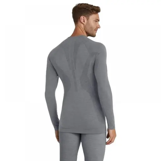 Термокофта Falke ESS Wool-Tech Man Grey Heather M (1097-33481-3757 M) - фото 2