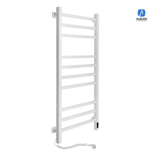 Електрична рушникосушка Navin Loft 500x1000 Sensor лівобічна з таймером, біла 12-143153-5010, Білий матовий, Ліве, Електронний - фото 5