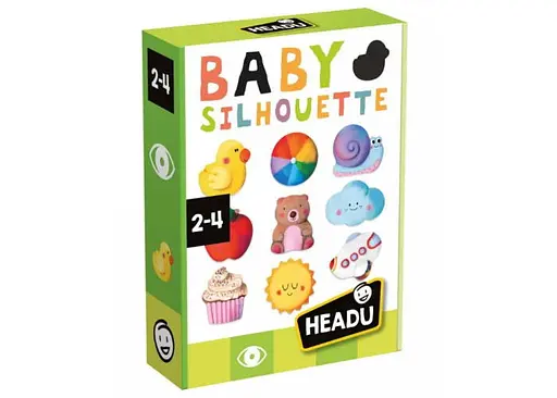 Настільна гра Headu Розвиваючий пазл Маленькі силуети (Baby Silhouette) (MU54969)