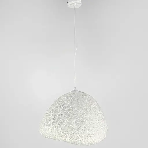 Текстурний гіпсовий підвісний світильник 45х60 см | Арт. MJ 30-600 | Line F - фото 5