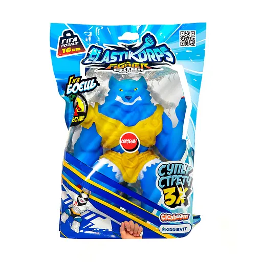 Стретч-игрушка ELASTIKORPS серии Extra Force – ВОЛК БЛУПУС