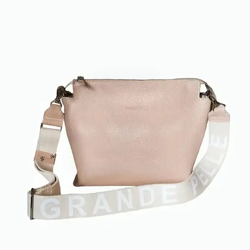 Сумка женская через плечо Grande Pelle с ремешком 23х25.5х9 см sum0028538 - фото 1