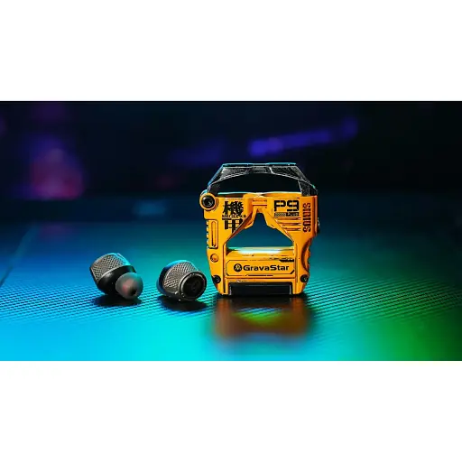 Навушники GravaStar TWS Sirius Plus BT 5.3 жовті - фото 9