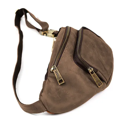 Шкіряна бананка Tarwa 14х36х8 см sum0025665 - фото 4