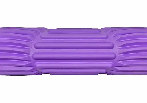 Массажный ролик EasyFit Dozer 45 см Фиолетовый (EF-3702-V) - фото 2