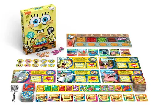 Настольная игра Rozum Губка Боб Квадратные Штаны (укр.) (R082UA) - фото 5