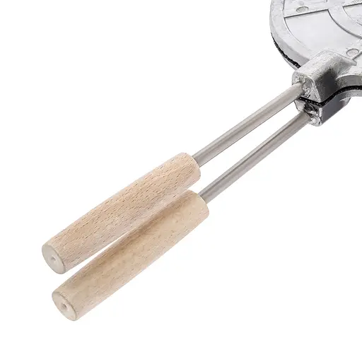 Форма для випікання вафельних трубочок вафельниця кругла 220 мм з антипригарним гранітним покриттям, Ласунка 86264 - фото 7