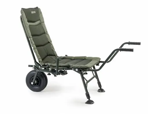 Крісло рибальське Mivardi усилиное супер легке Feeder Master з візком навантаження 150 кг - фото 2