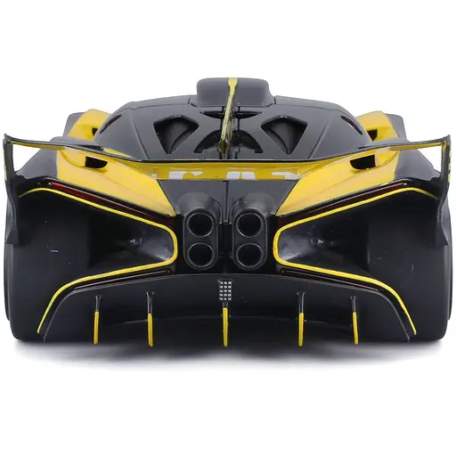 Автомодель Bburago Bugatti Bolide 1:18 черно-желтая (18-11047 YL) - фото 6