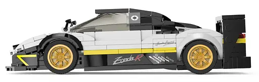 Конструктор дитячий автомобіль Pagani Zonda R білий RASTAR - фото 7