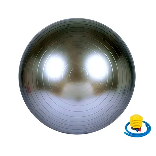 Мяч для фитнеса HMS 487-626-2G, с насосом, 75 см